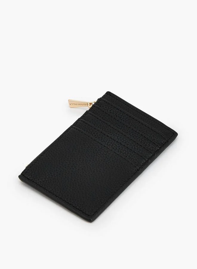 Flora Bella By Shoexpress Black Card Holder With Coin Pocket for Women | Best Price UAE